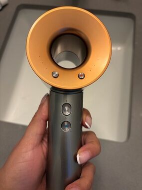 Dyson Supersonic Hair Dryer - Orange and Gunmetal Finish